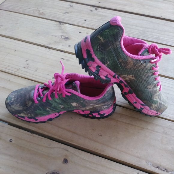 pink realtree shoes